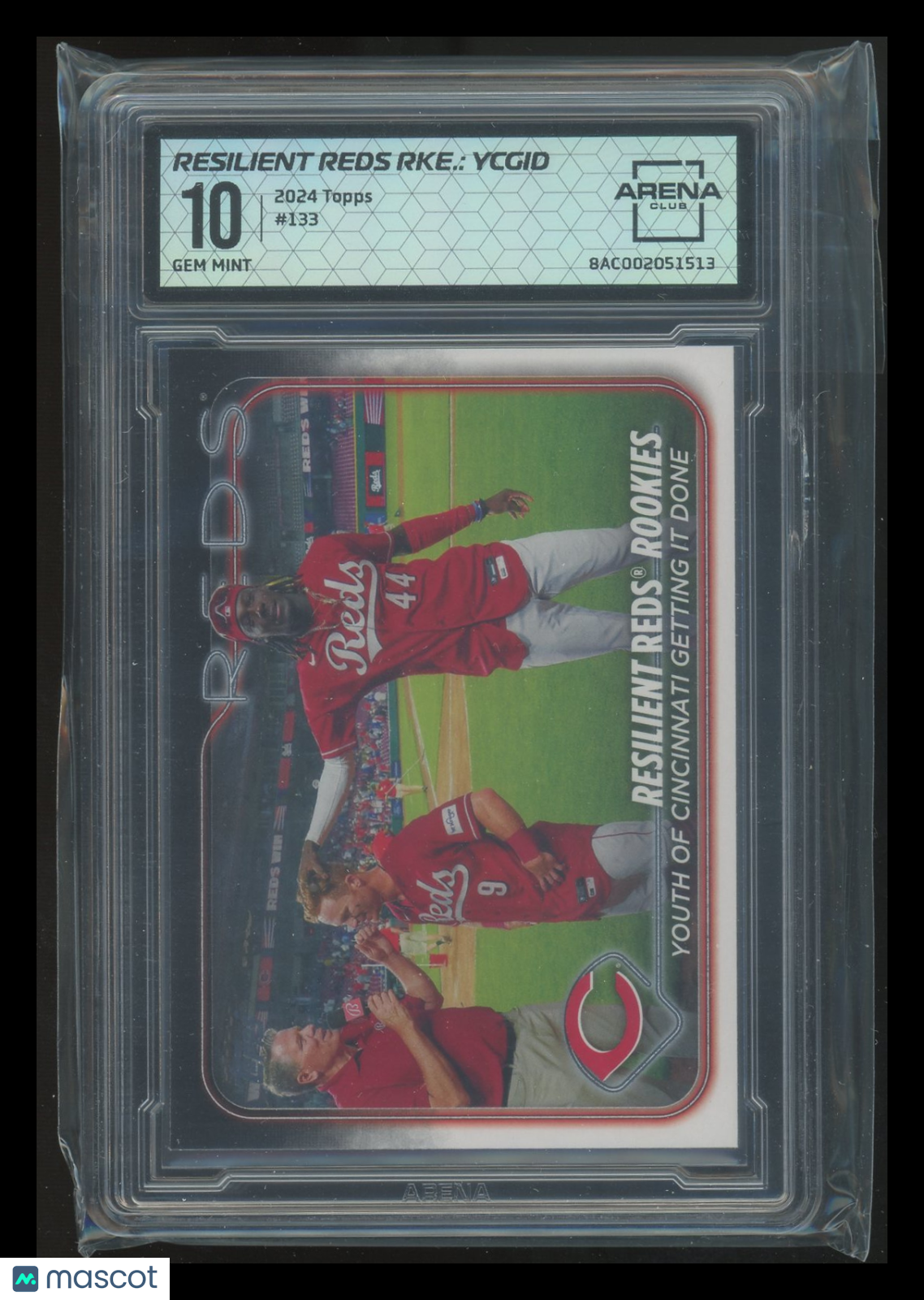 2024 Topps Resilient Reds Rookies #133 Baseball Arena Club 10