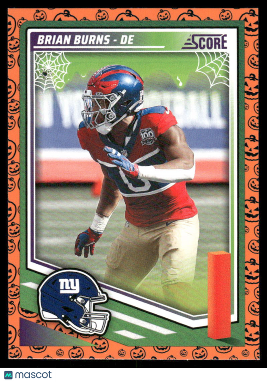 2025 Score a Treat Brian Burns #6 Football