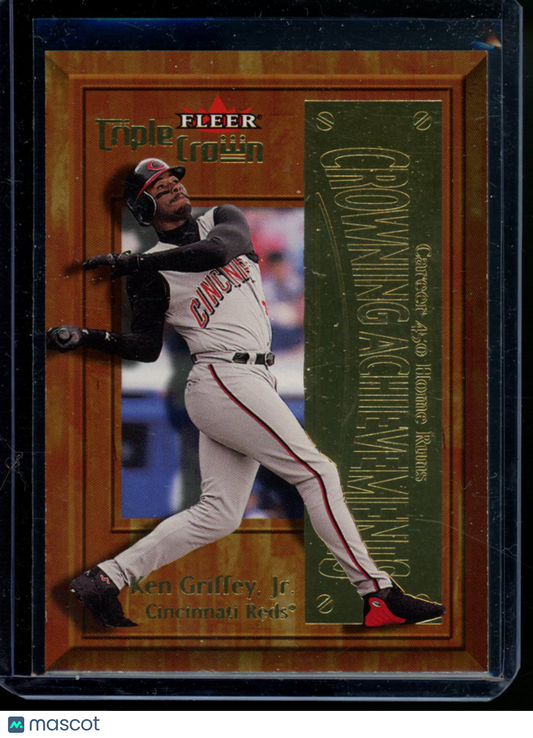 2001 Fleer Triple Crown Ken Griffey, Jr. #4 of 15 Baseball