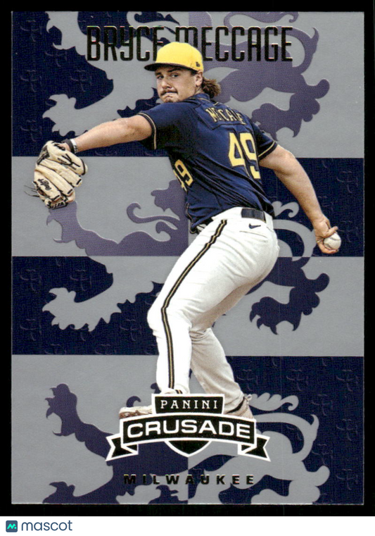 2025 Panini Crusade Baseball Bryce Meccage #54 Gold Baseball