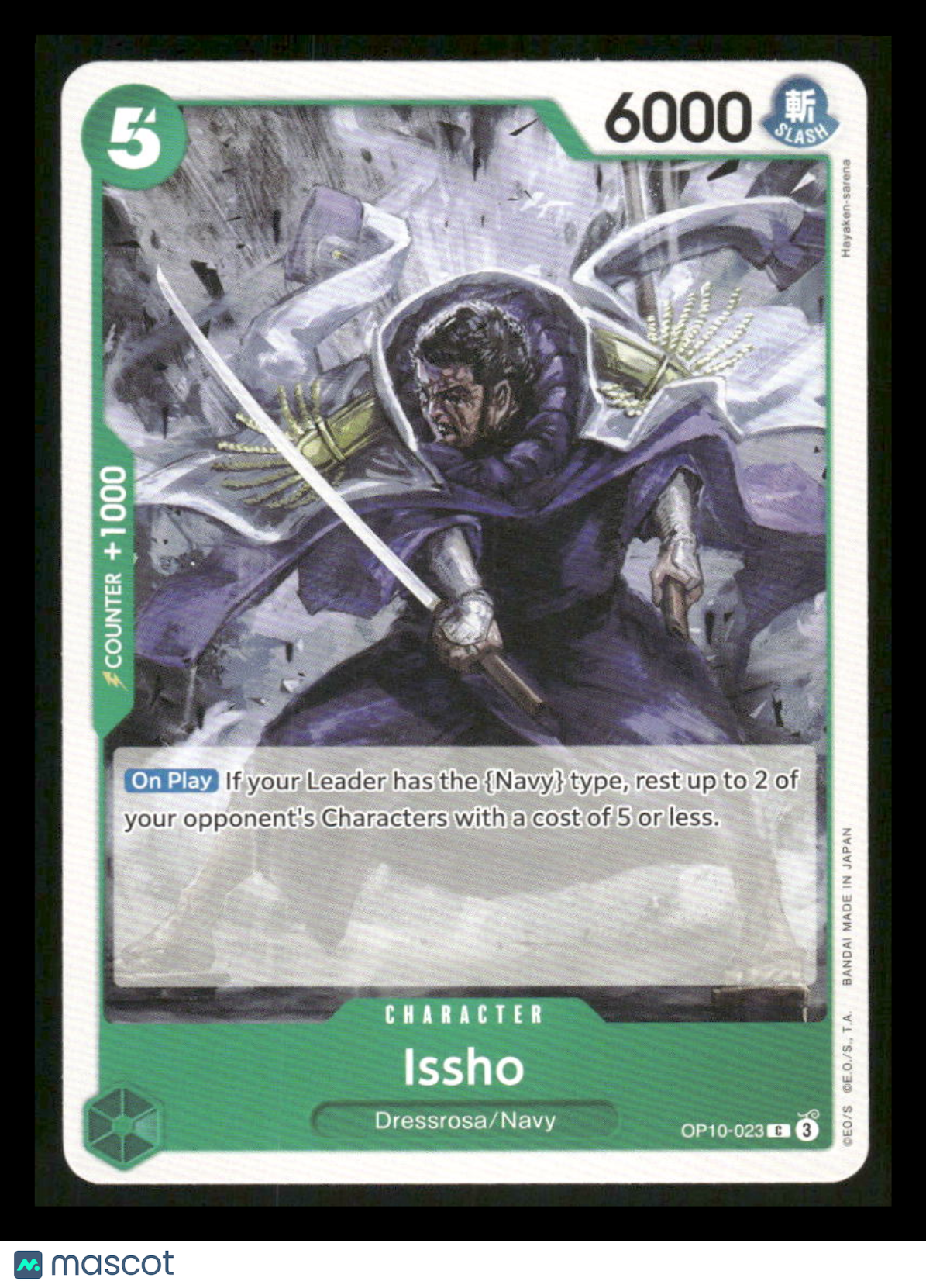 One Piece Card Game Issho #OP10-023 One Piece Royal Blood