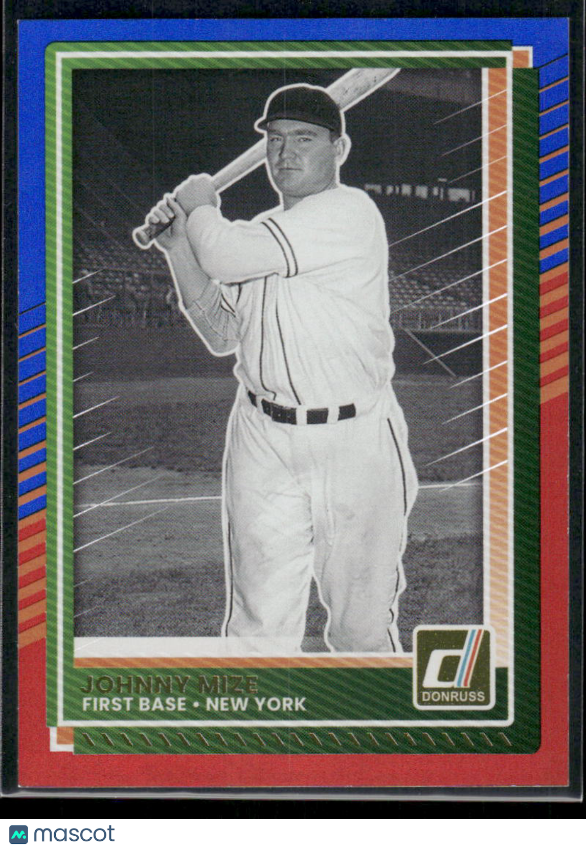 2025 Donruss Johnny Mize #72 Red Blue Baseball