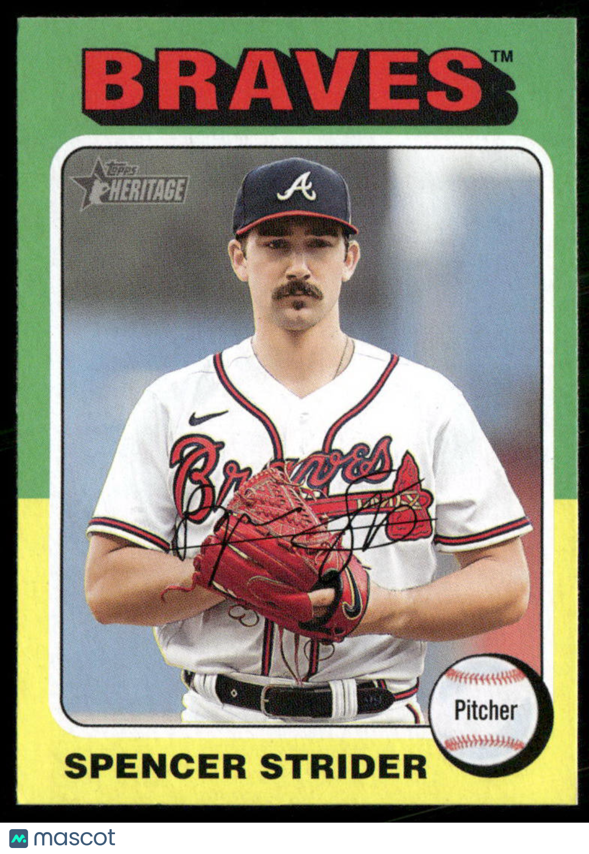 2024 Topps Heritage Spencer Strider #443 Baseball