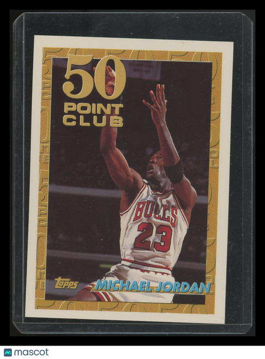 1993 Topps 50 Point Club Michael Jordan #64 Basketball