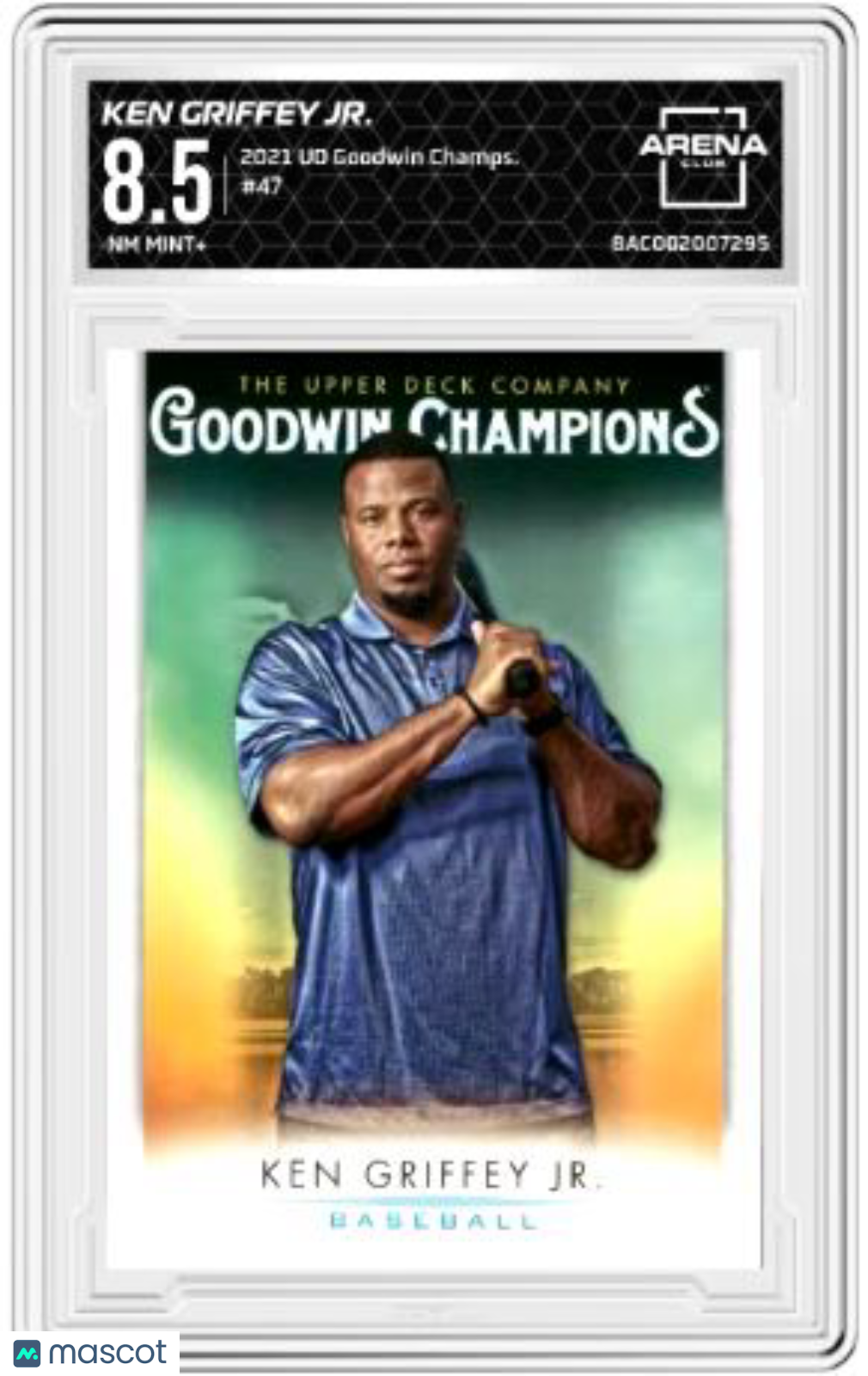 1998 Upper Deck Goodwin Champions Ken Griffey Jr #47 Baseball Arena Club 8.5