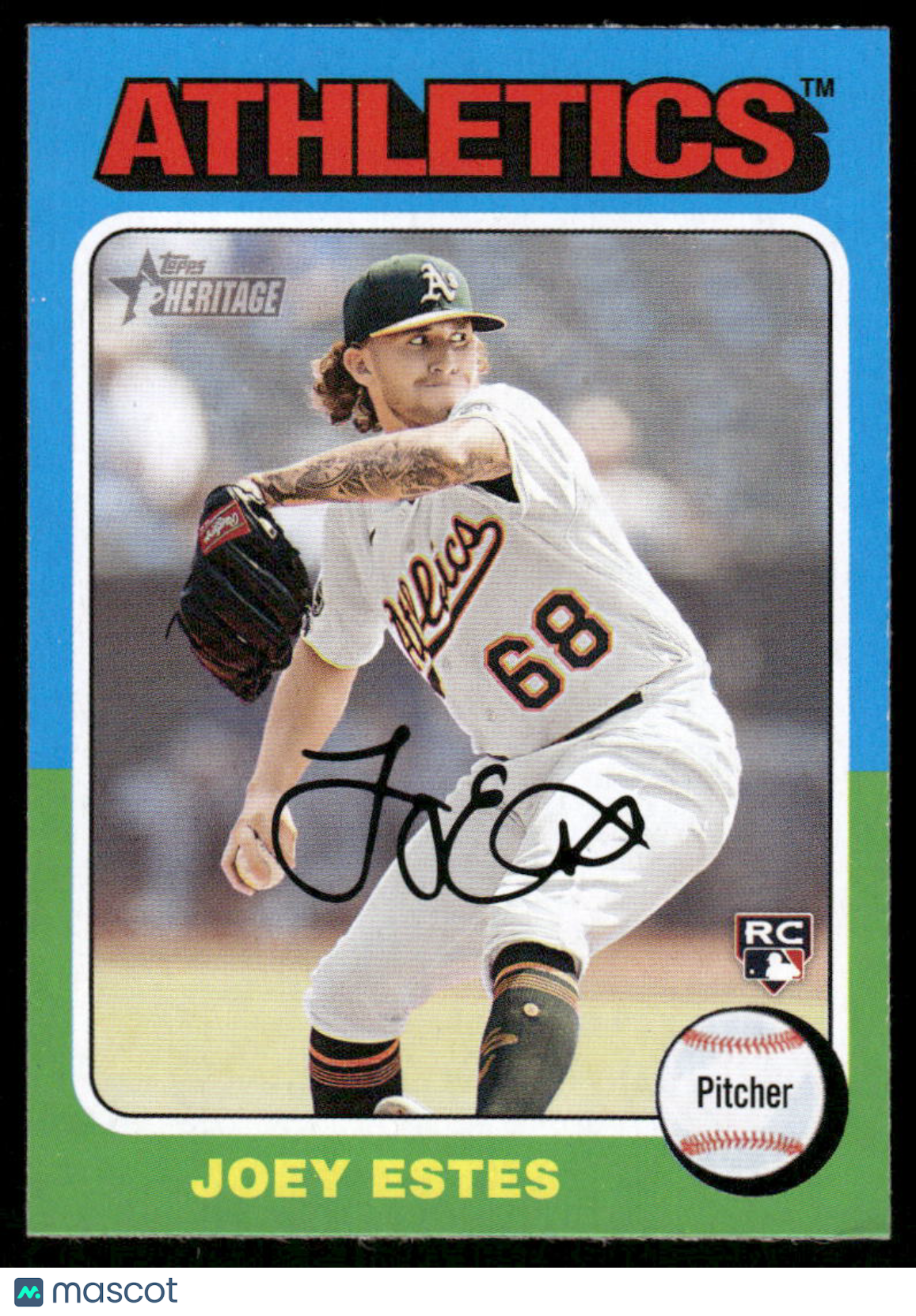2024 Topps Heritage Joey Estes #158 RC Baseball