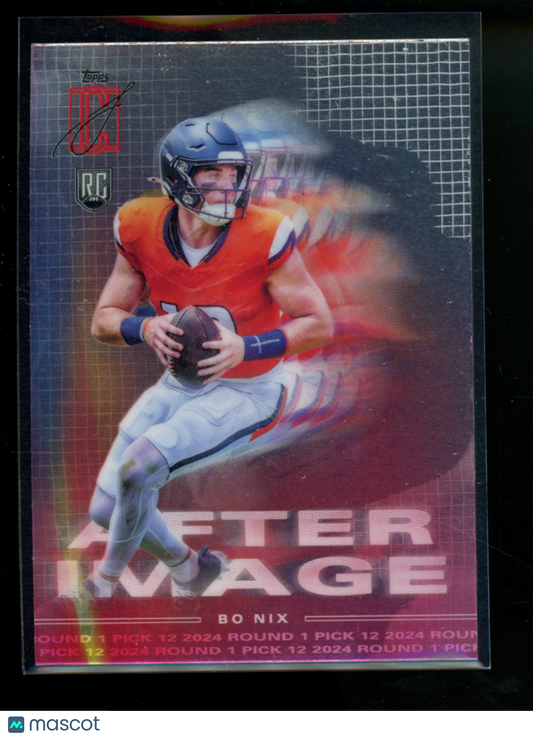 2025 Topps Now Bo Nix #AI-9 Football