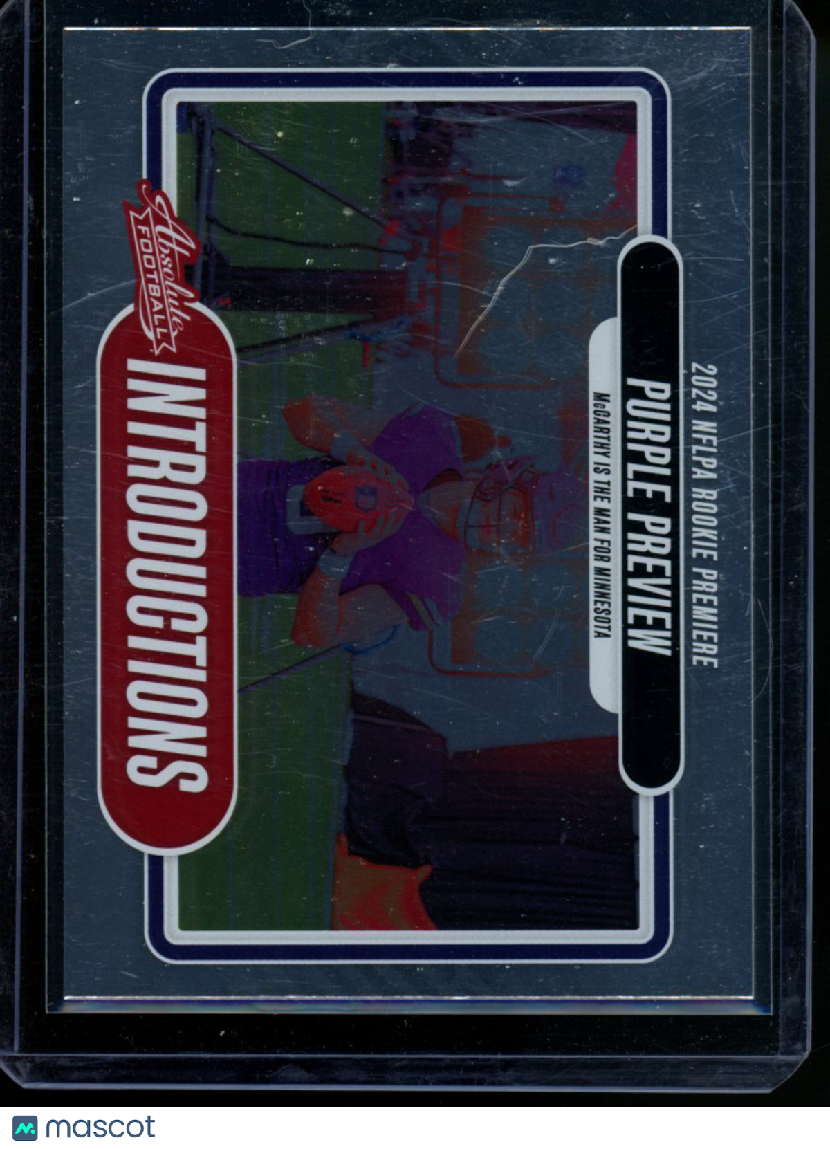 2024 Panini Absolute J.J. McCarthy #I-JMY Rookie Football