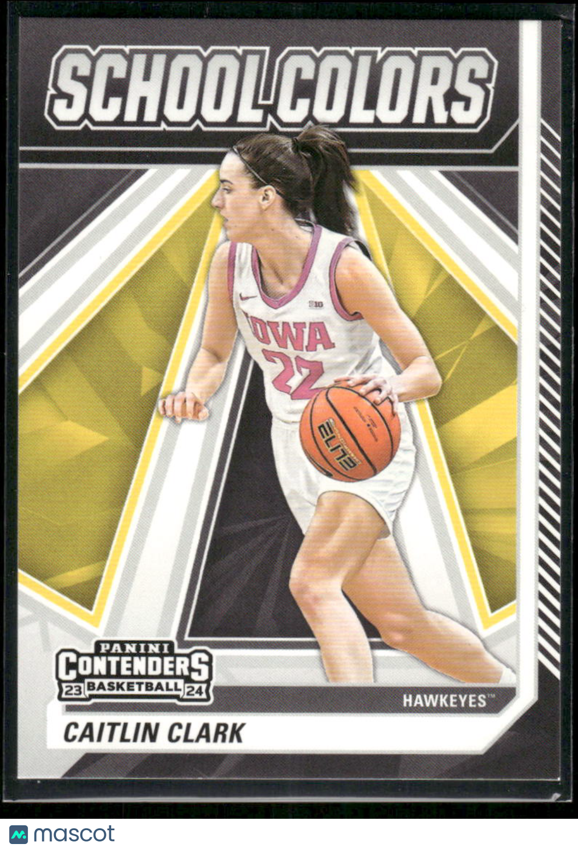 2024 Panini Contenders Basketball School Colors Caitlin Clark #SC4 Basketball