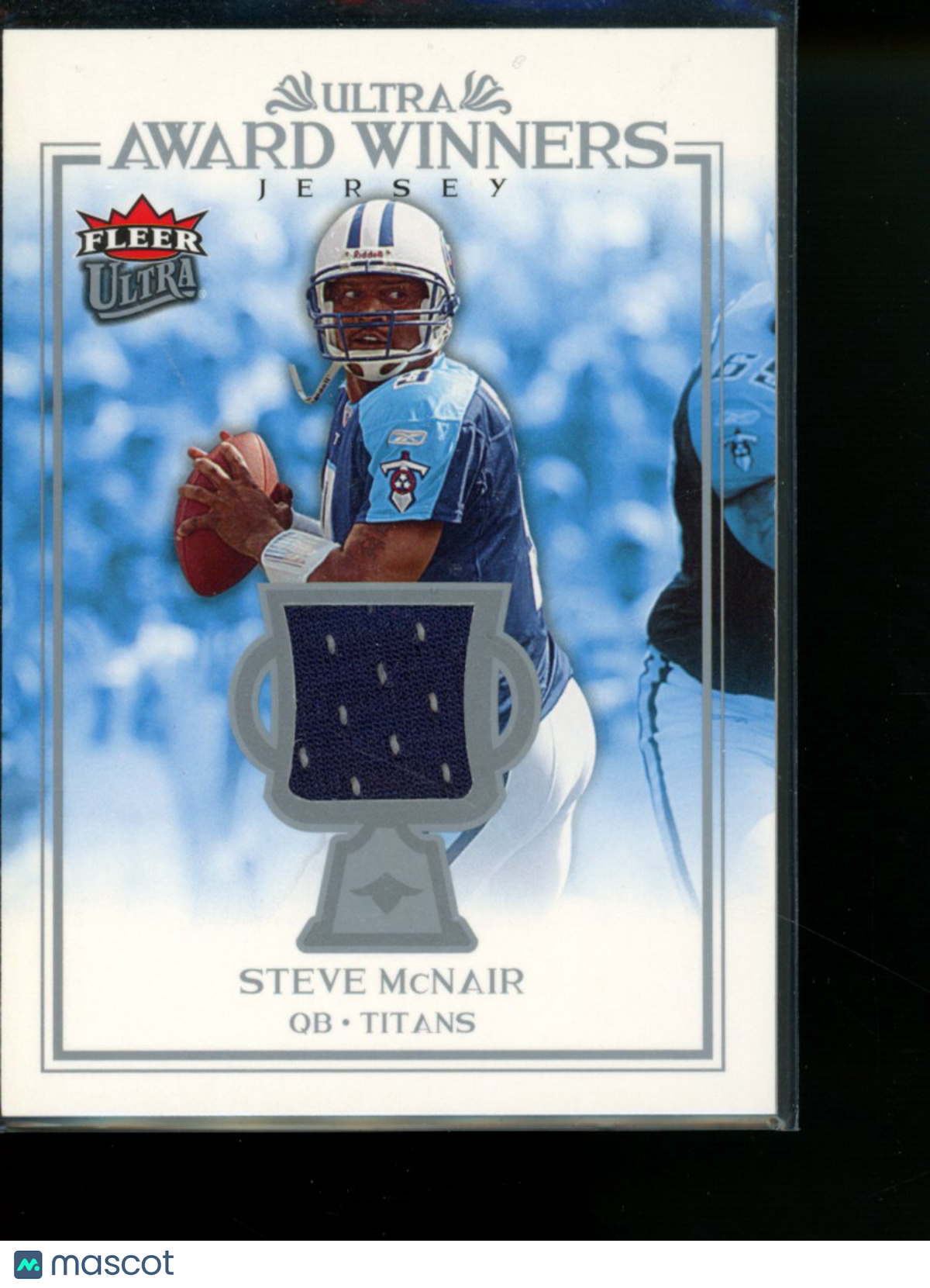 2005 Fleer Ultra Award Winners Steve McNair #UAA-SM Jersey Patch Football