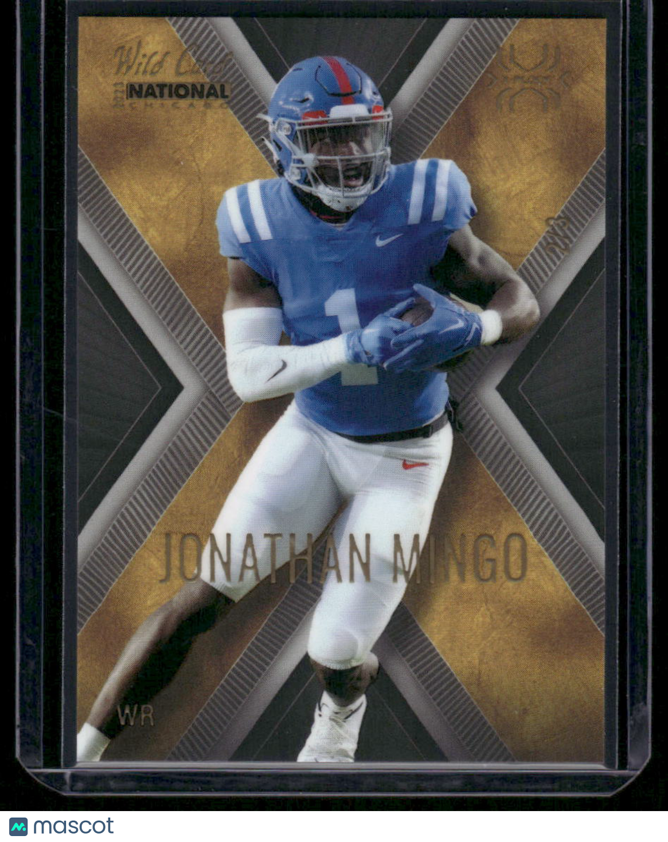 2023 Wild Card National X-Plode Jonathan Mingo #XPN-24 2/2 Football