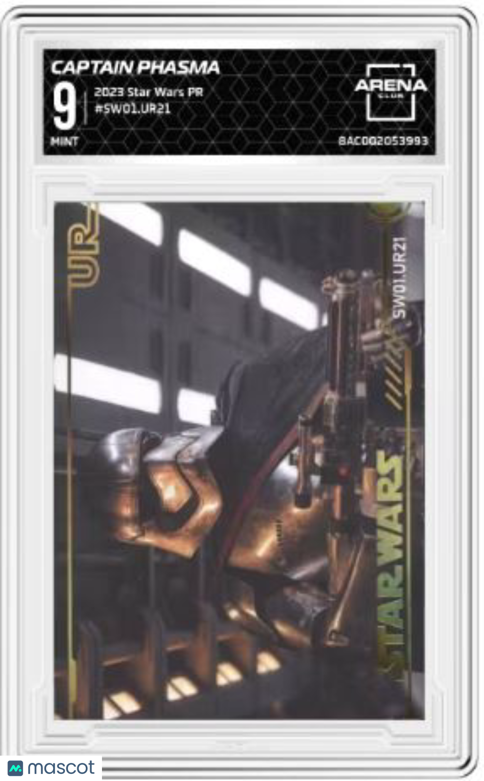 2023 Star Wars PR Captain Phasma #SW01.UR21 Arena Club 9