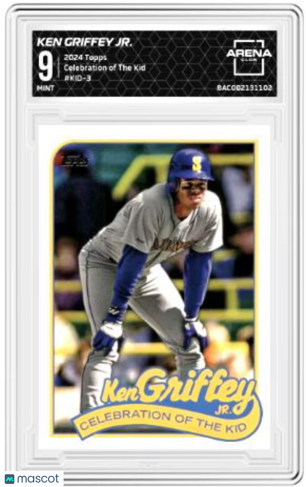 2024 Topps Ken Griffey Jr. #KID-3 Celebration of The Kid Baseball AC 9