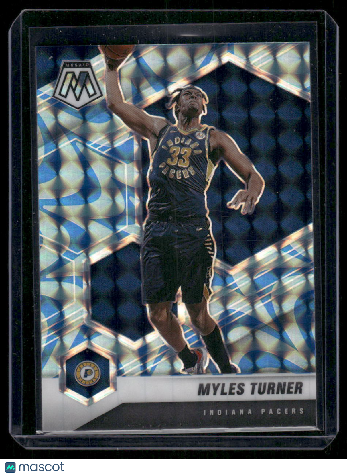 2020-21 Panini Mosaic Prizm Myles Turner #25 Basketball