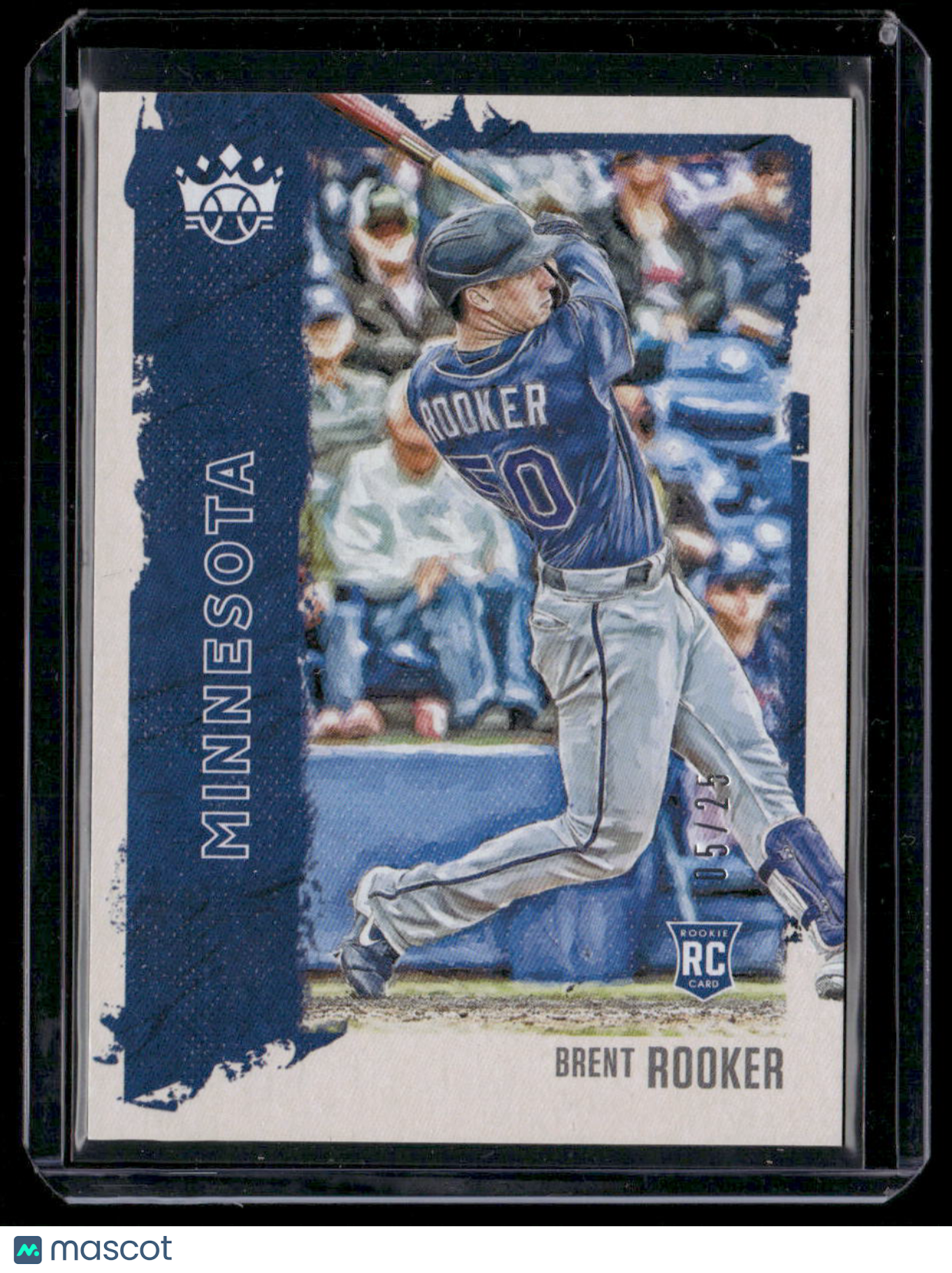 2021 Panini Diamond Kings Baseball Brent Rooker #141 05/25 RC Baseball