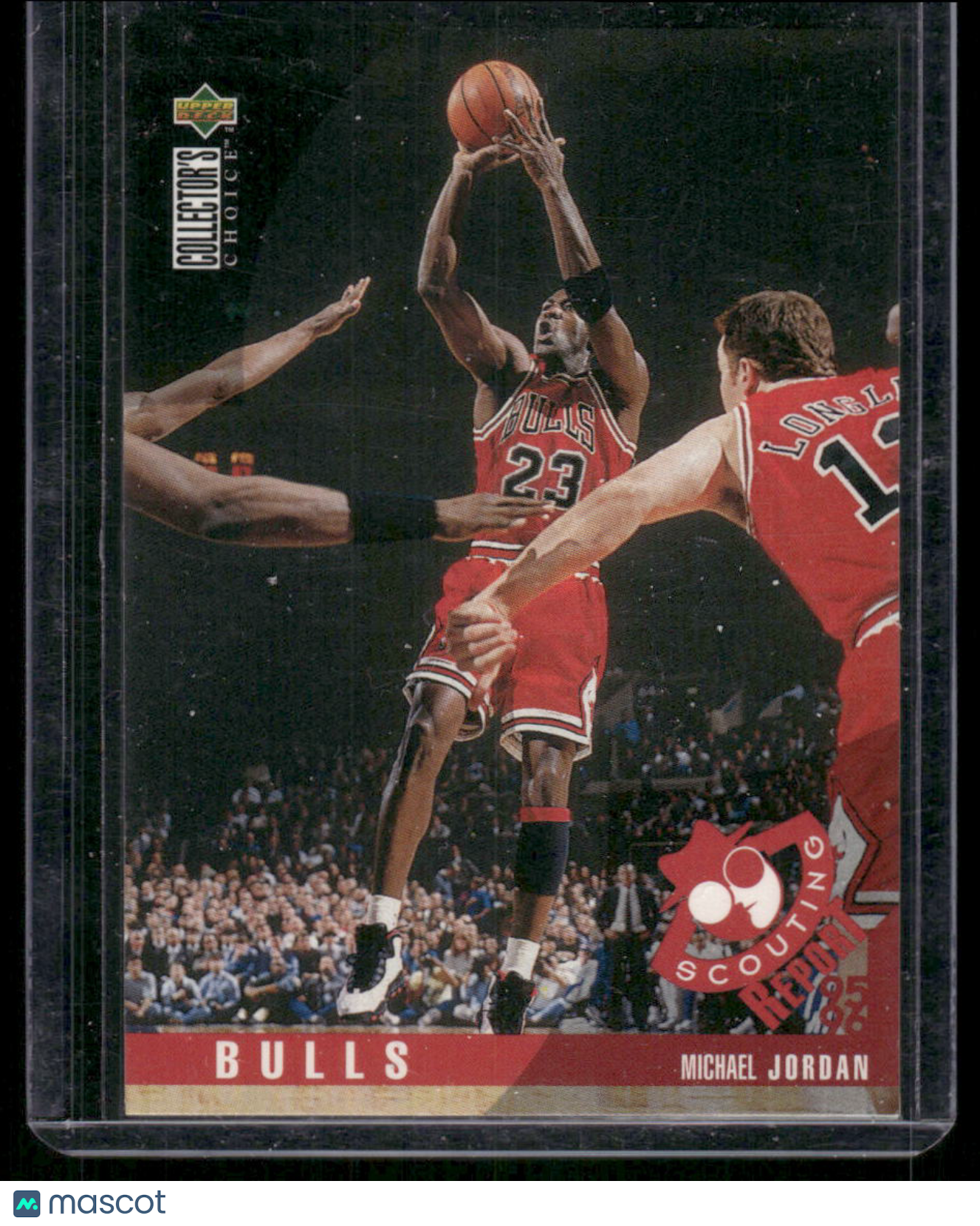 1995 Upper Deck Collector's Choice Scouting Report Michael Jordan #324