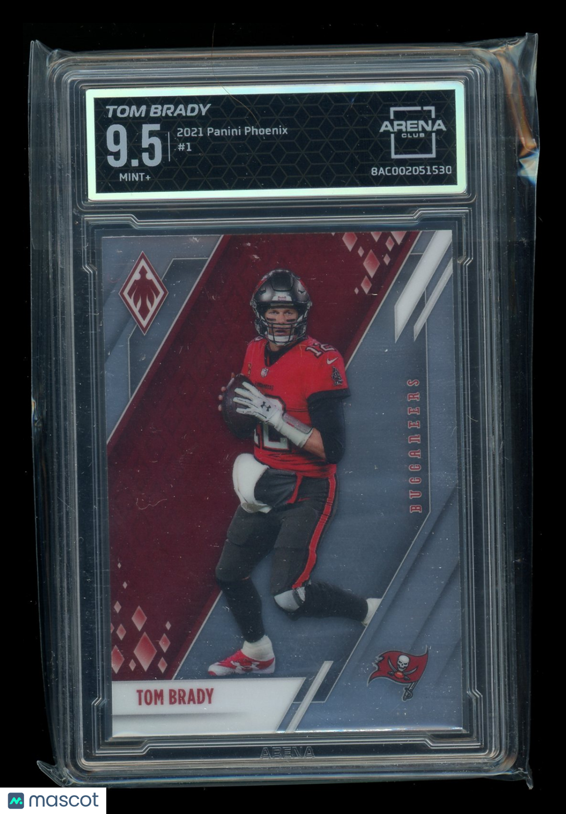 2021 Panini Phoenix Tom Brady #1 Football Arena Club 9.5