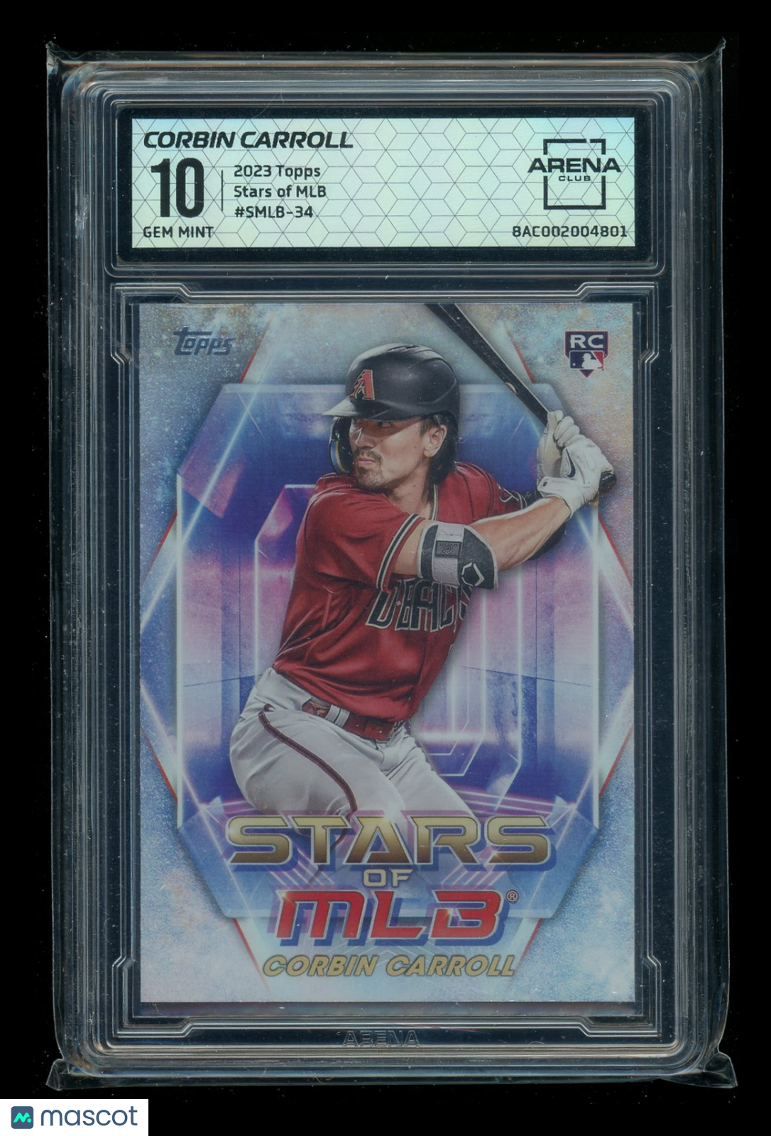 2023 Topps Stars of MLB Corbin Carroll #SMLB-34 RC Baseball Arena Club 10