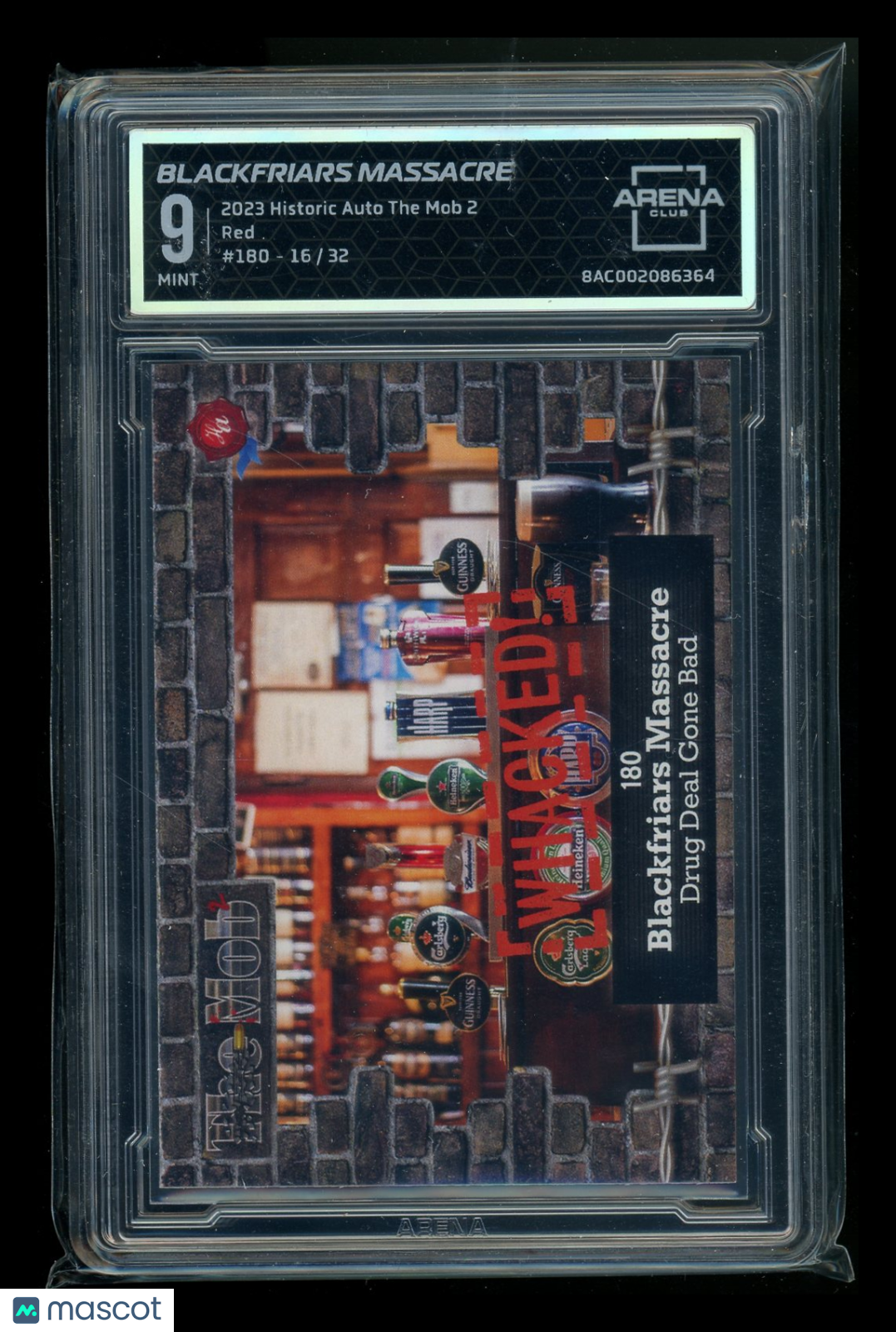 2023 Historic Auto The Mob 2 Red Blackfriars Massacre 16/32 #180 Arena Club 9
