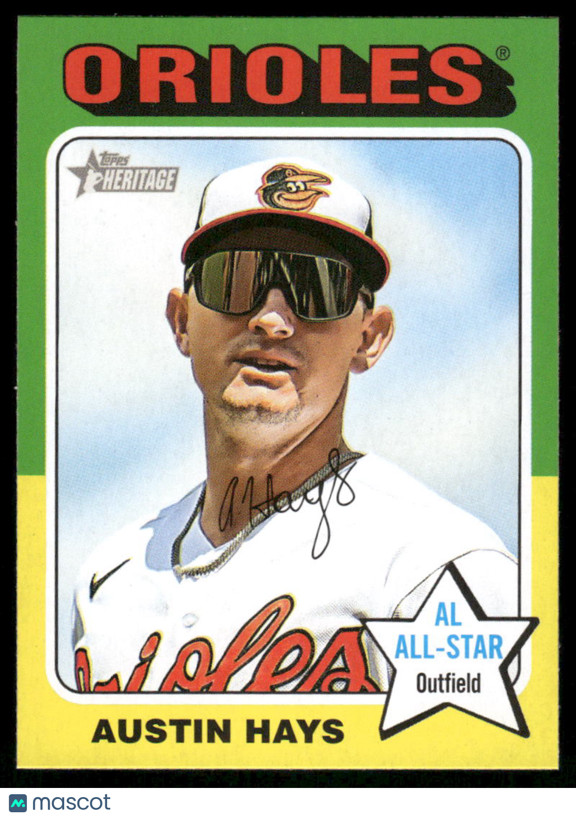 2024 Topps Heritage Austin Hays #13 Baseball