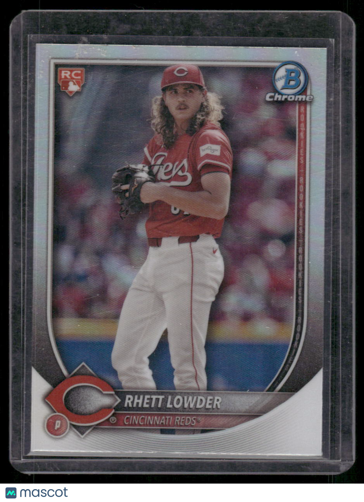 2025 Bowman Chrome Rhett Lowder #6 RC Baseball
