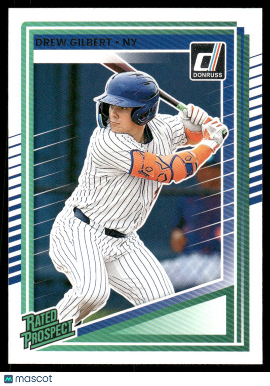 2025 Donruss Rated Prospect Drew Gilbert #157 Baseball