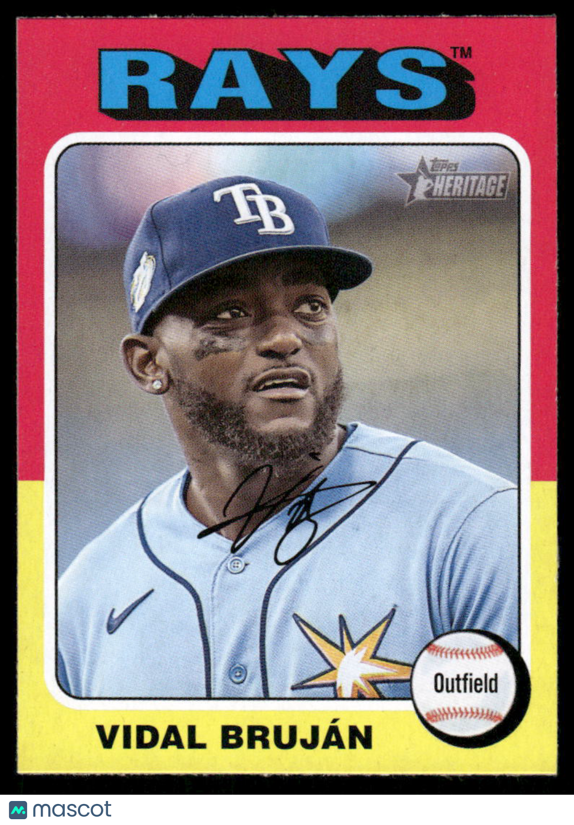 2024 Topps Heritage Vidal Bruján #215 Baseball
