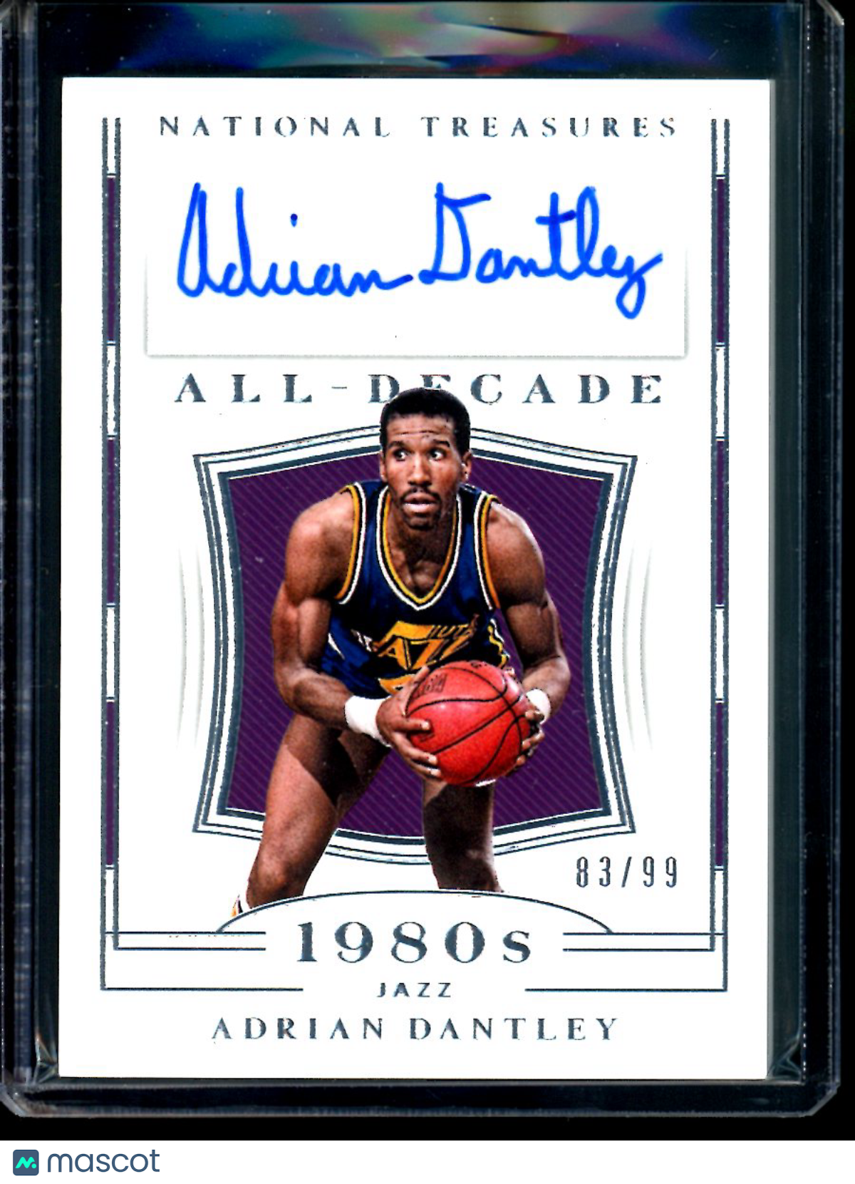 2018-19 Panini National Treasures Adrian Dantley #AD-ADL 83/99 Basketball