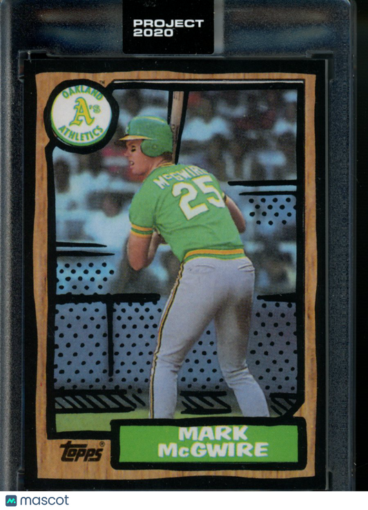 2020 Topps Project 2020 Mark McGwire #338 Baseball