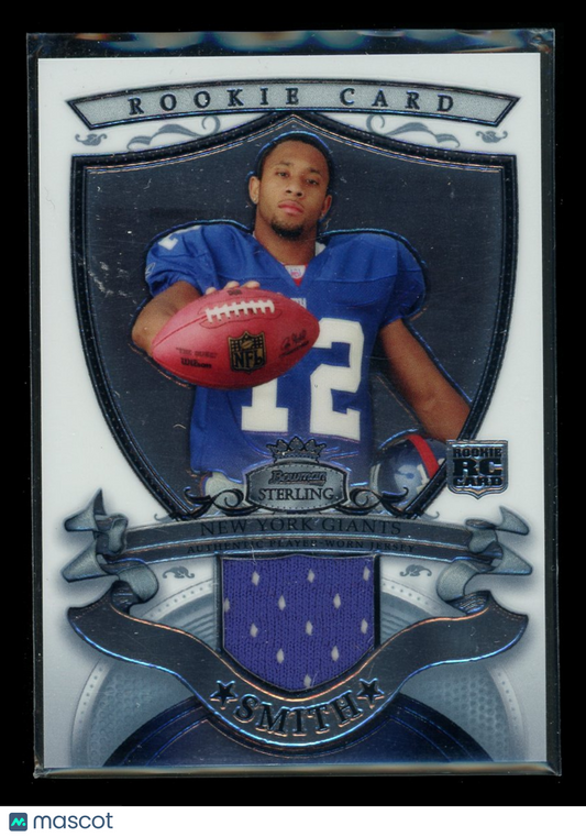 2007 Topps Bowman Sterling Steve Smith #BSRR-SS RC Football