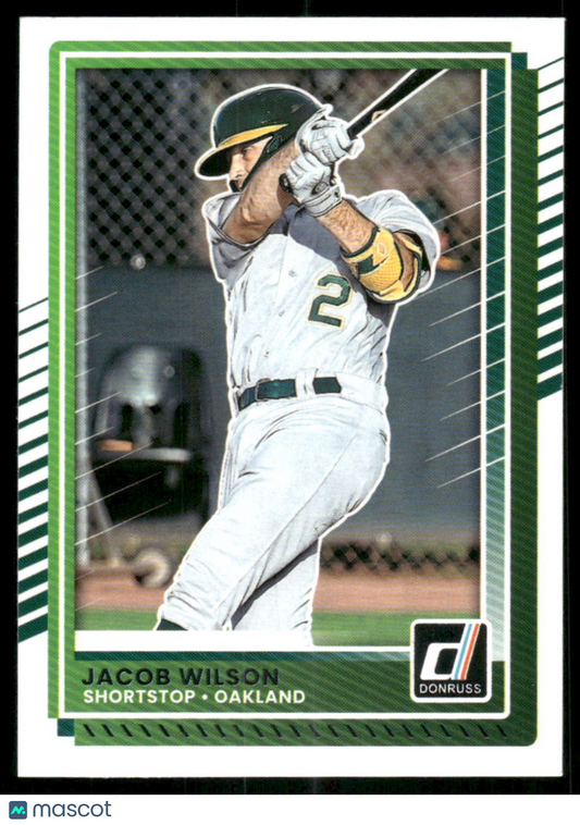 2025 Donruss Jacob Wilson #76 Baseball