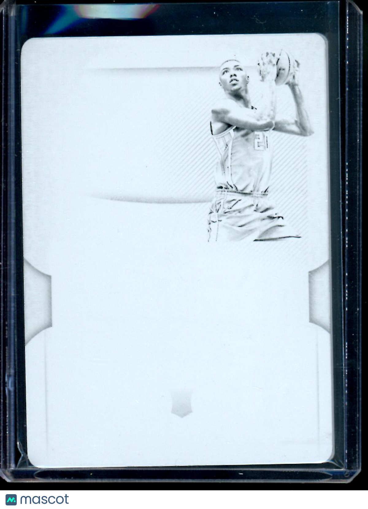 2018-19 Panini National Treasures Harry Giles #120 Black Print Plate 1/1