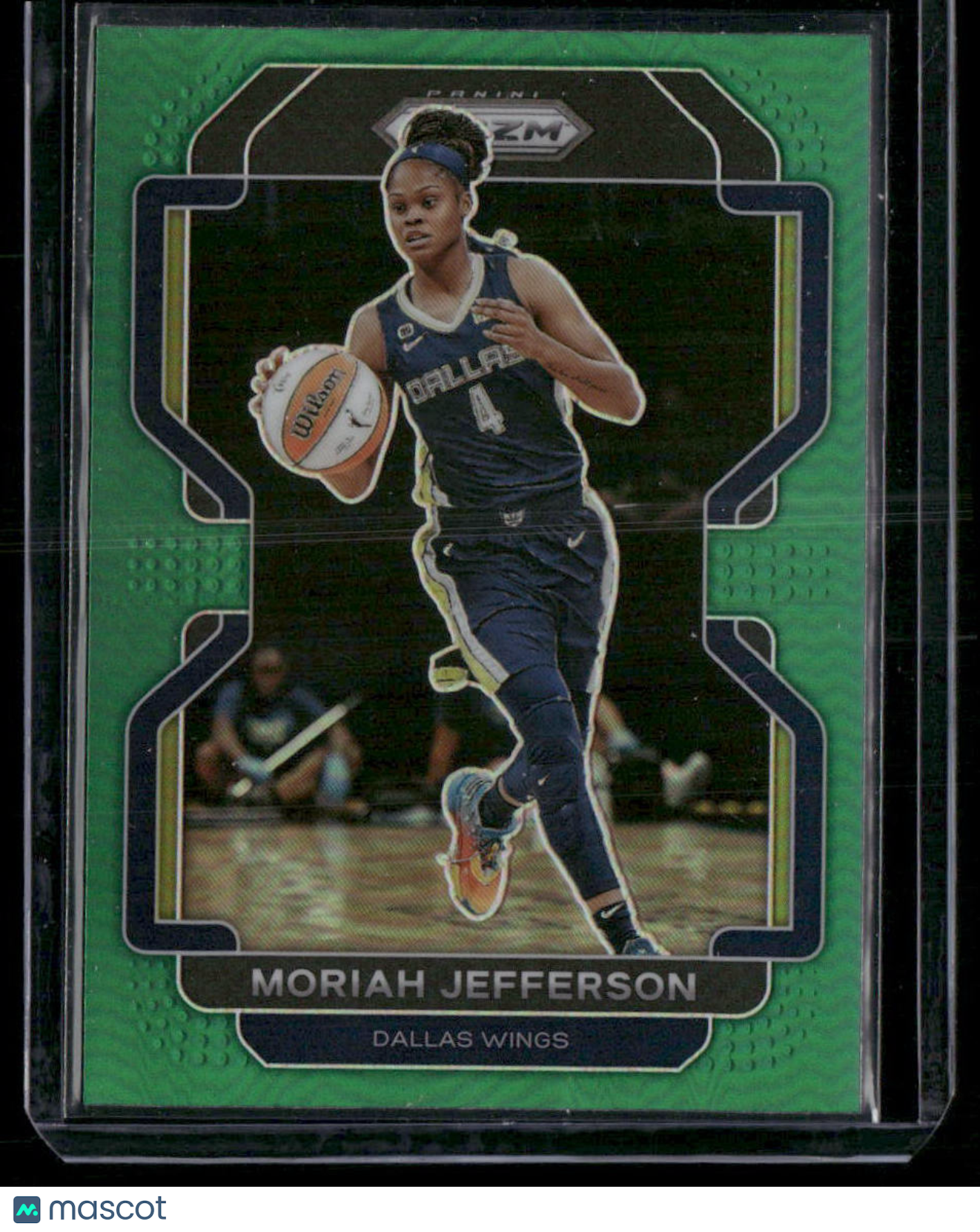 2022 Panini WNBA Prizm Moriah Jefferson #2 Green Basketball