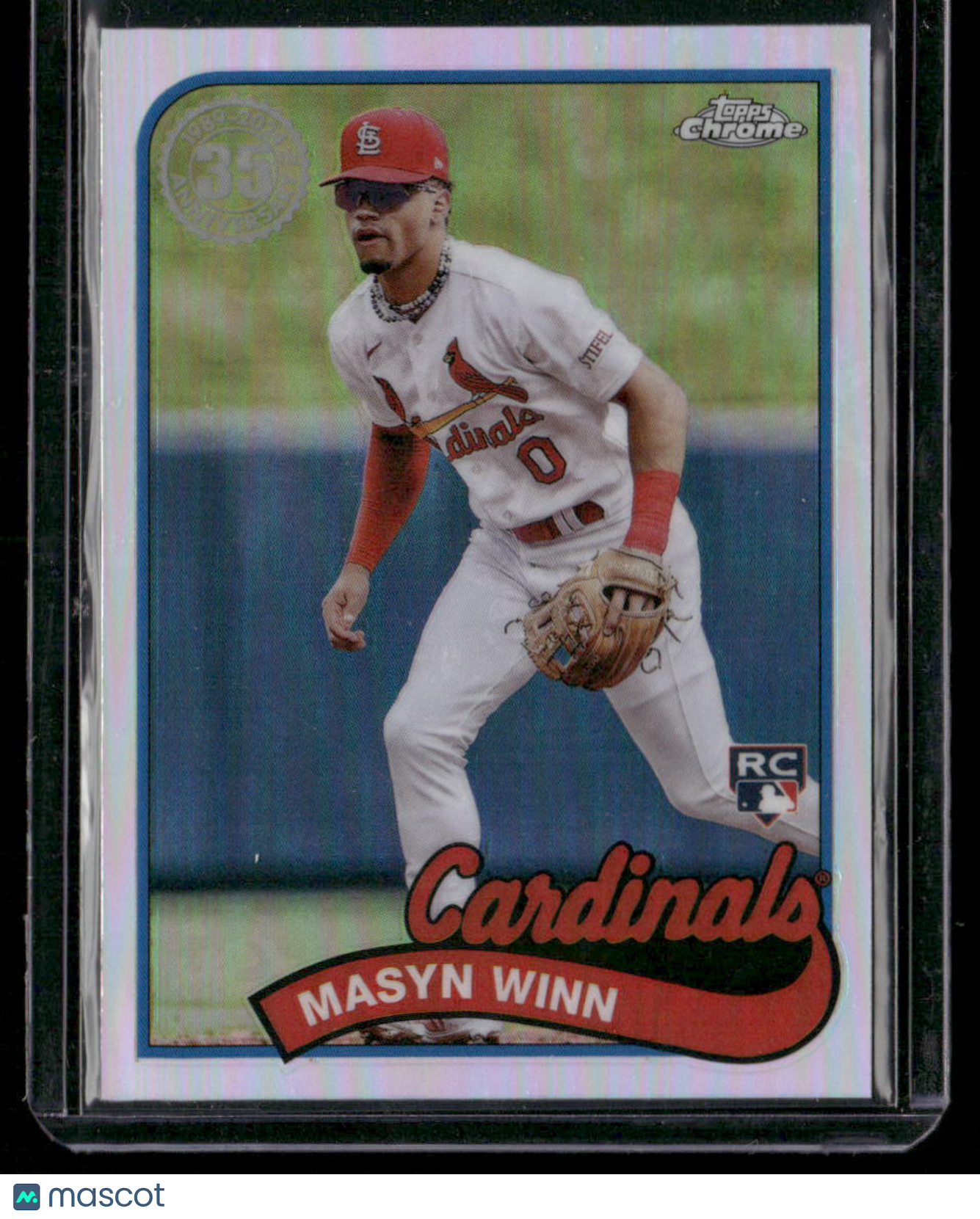 2024 Topps Chrome Masyn Winn #89CB-17 RC Baseball