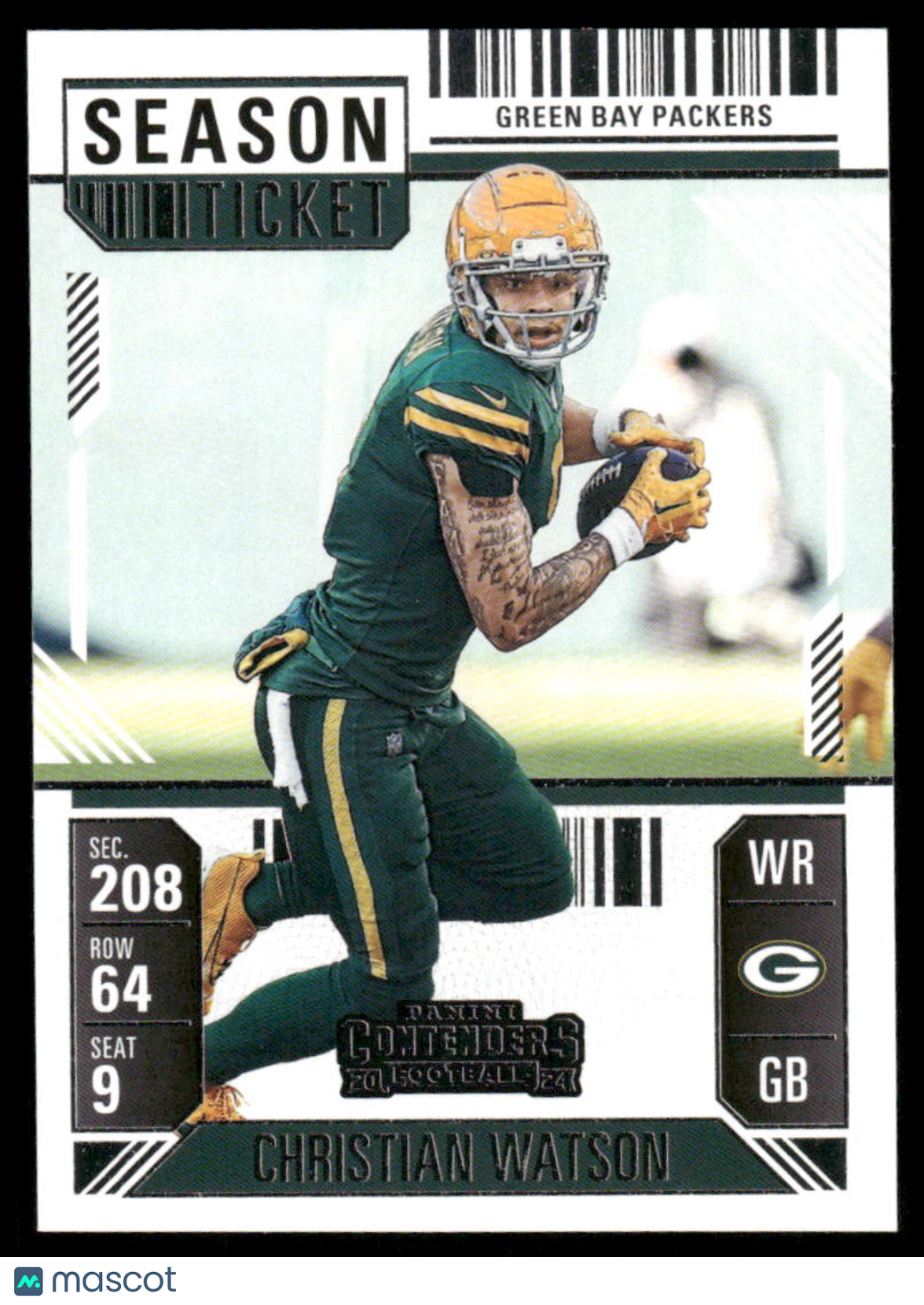 2024 Panini Contenders Football Christian Watson #36 Football