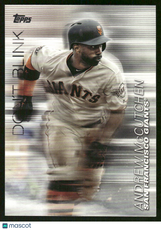 2018 Topps Don't Blink Andrew McCutchen #DB-15 Baseball