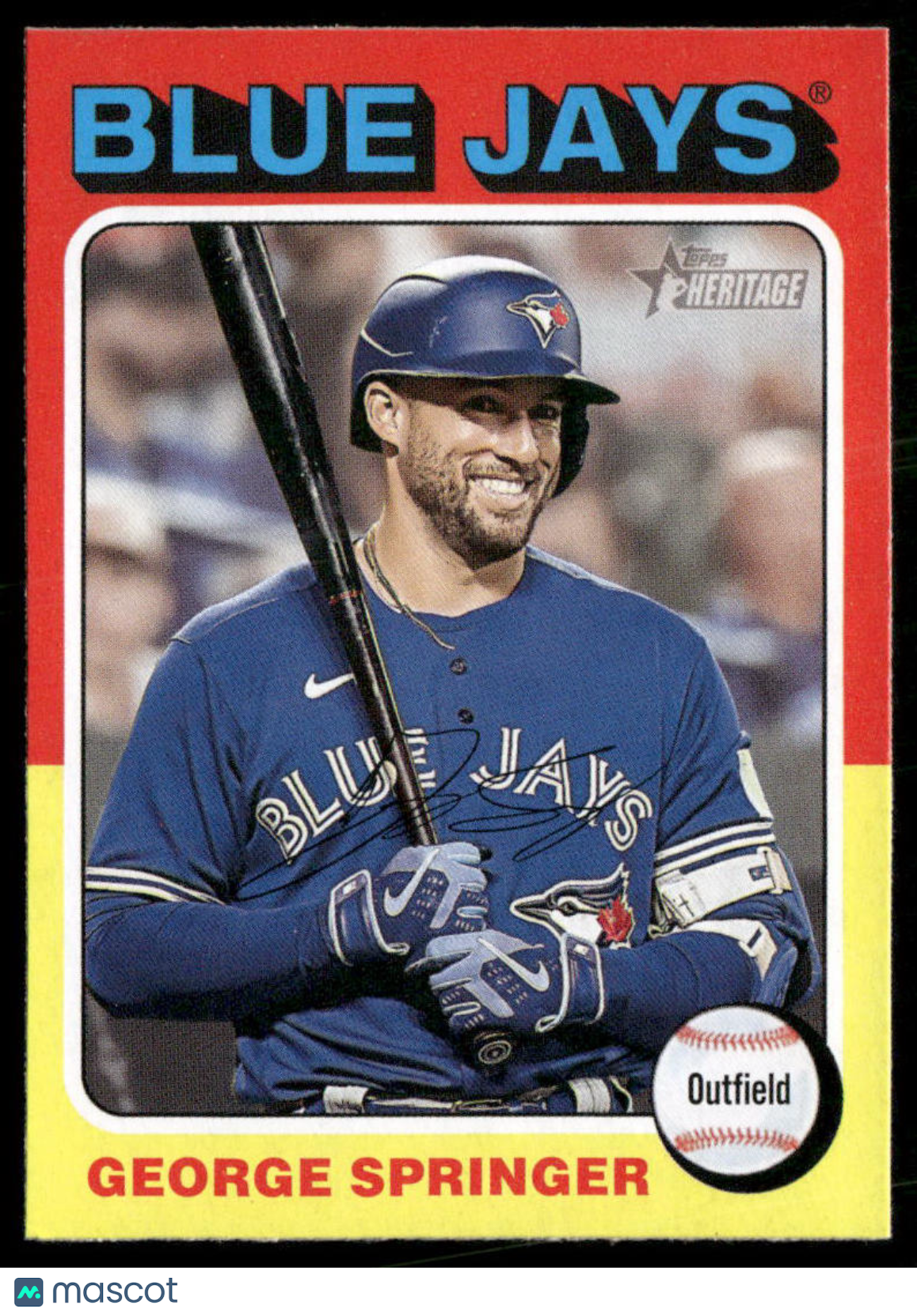 2024 Topps Heritage George Springer #358 Baseball