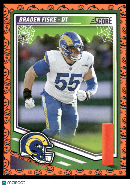 2025 Score a Treat Braden Fiske #263 Football