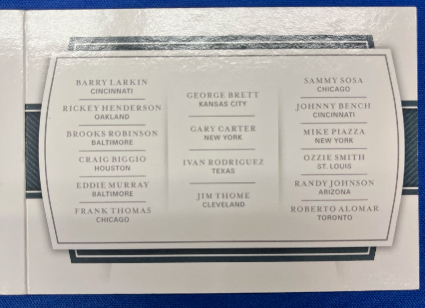2020 Panini National Treasures 32 Players #TC-RT Treasure Chest Booklet 11/25