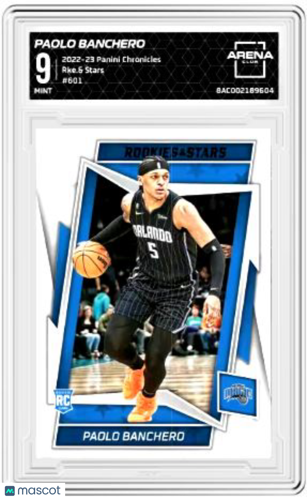 2022-23 Panini Chronicles Paolo Banchero #601 Rookie & Stars Basketball AC 9