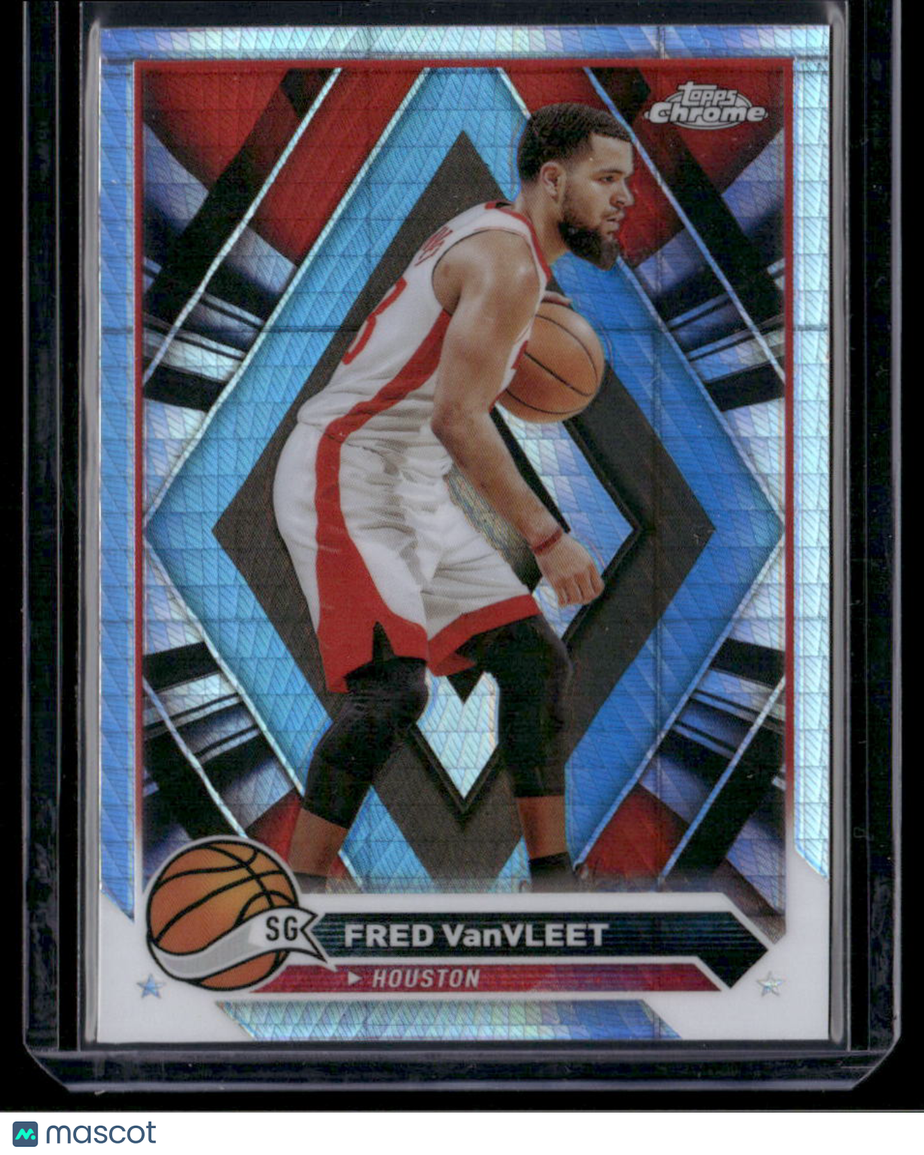 2023 Topps Chrome Basketball Fred VanVleet #126 Prism Refractor Basketball