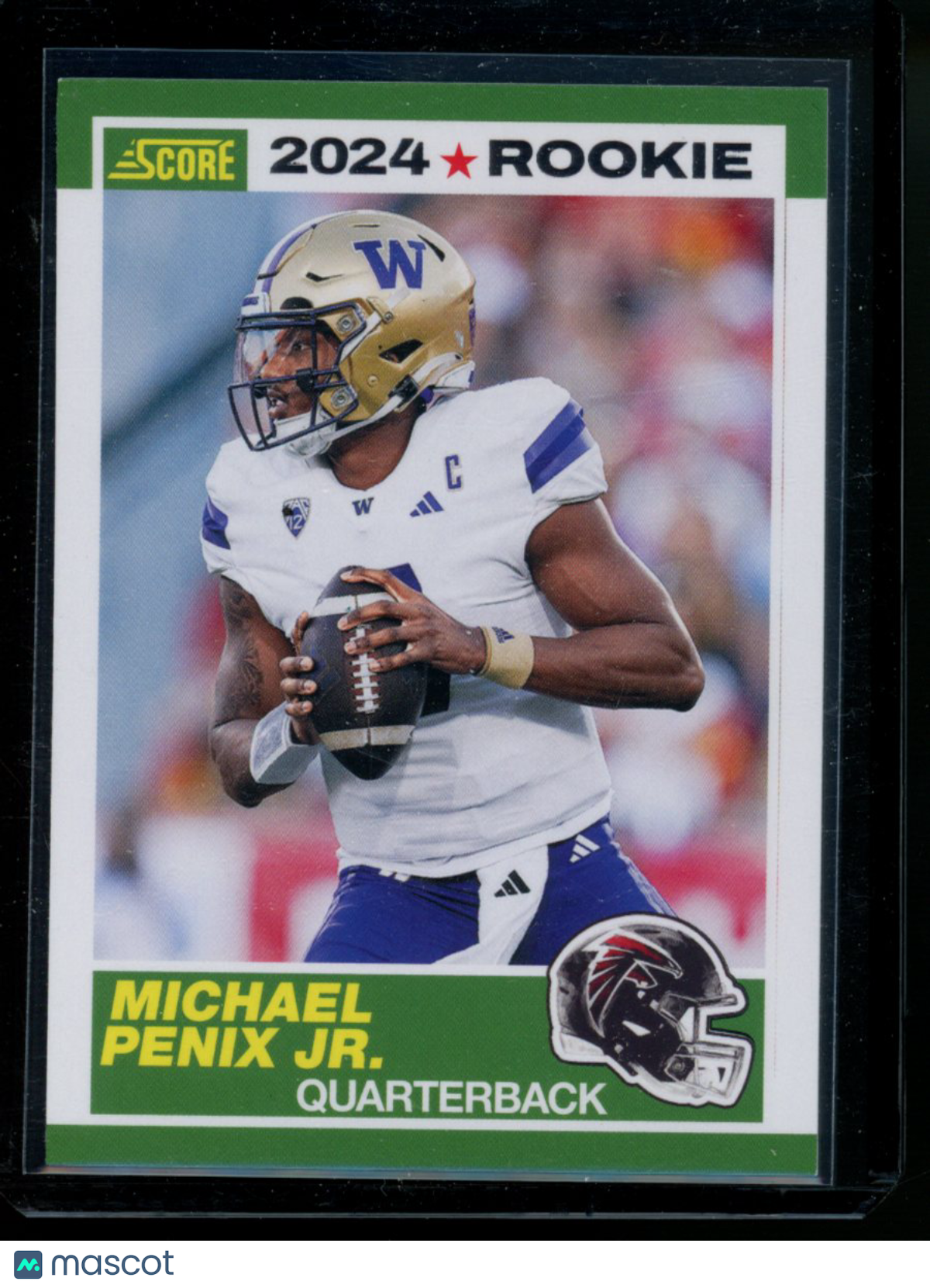 2024 Panini Score Rookie Michael Penix Jr. #7 Football