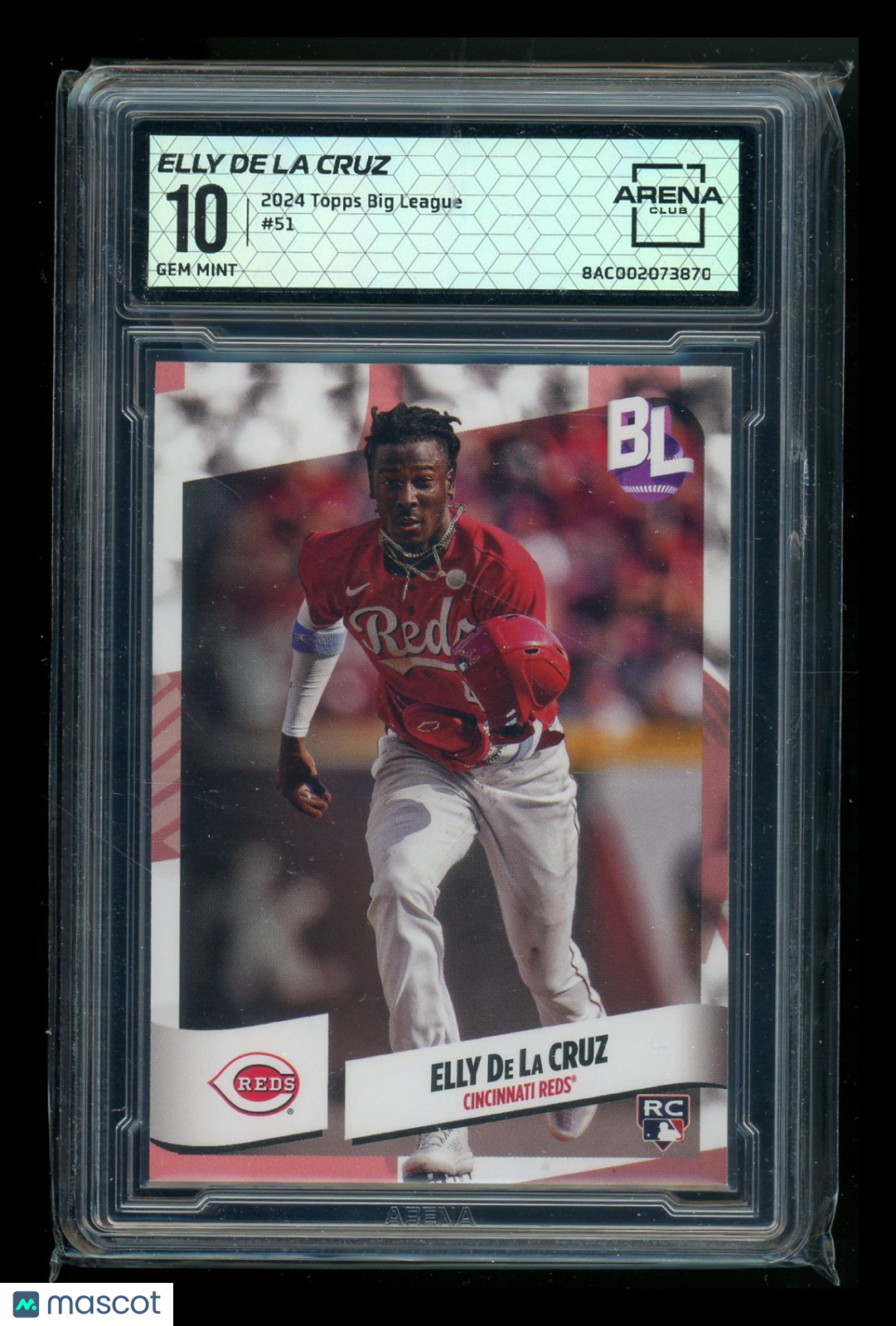 2023 Topps Big League Elly De La Cruz #51 RC Baseball Arena Club 10