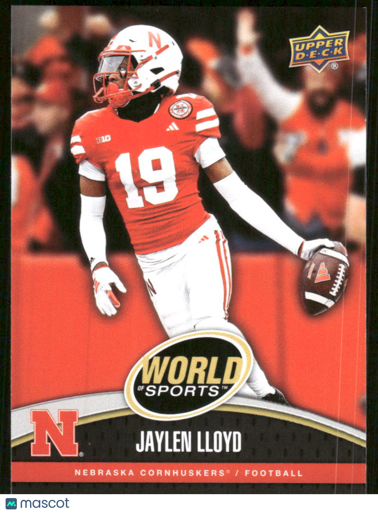 2025 Upper Deck World Sports Jaylen Lloyd #139 / Football