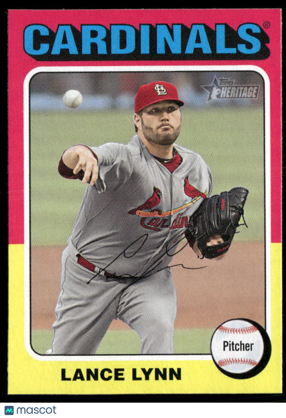 2024 Topps Heritage Lance Lynn #259 Baseball