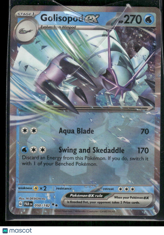 Pokemon Golisopod #50/182 Sv04: Paradox Rift