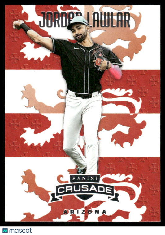 2025 Panini Crusade Jordan Lawlar #154 Baseball