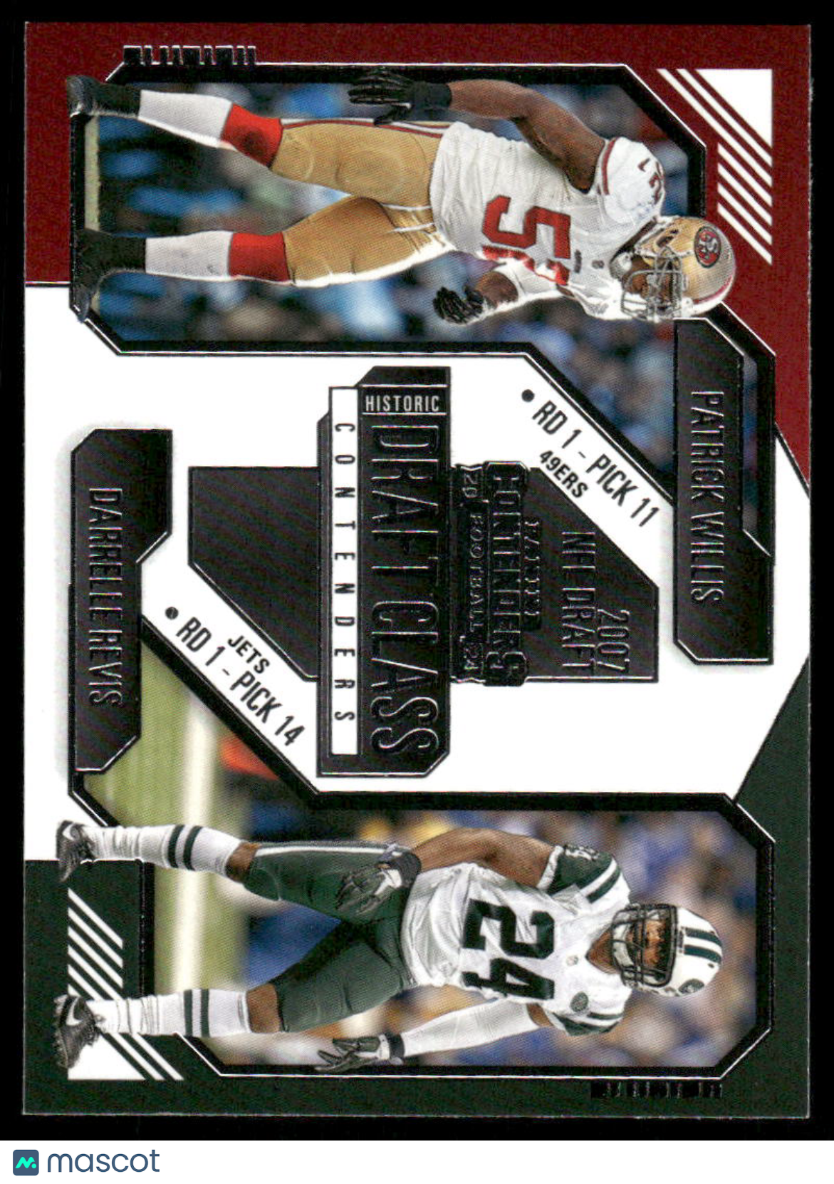 2024 Panini Contenders Football Darrelle Revis / Willis 23 Historic Dual Class