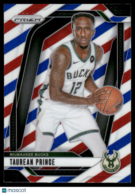 2024-25 Panini Prizm Basketball Taurean Prince #136 Red White Blue Basketball