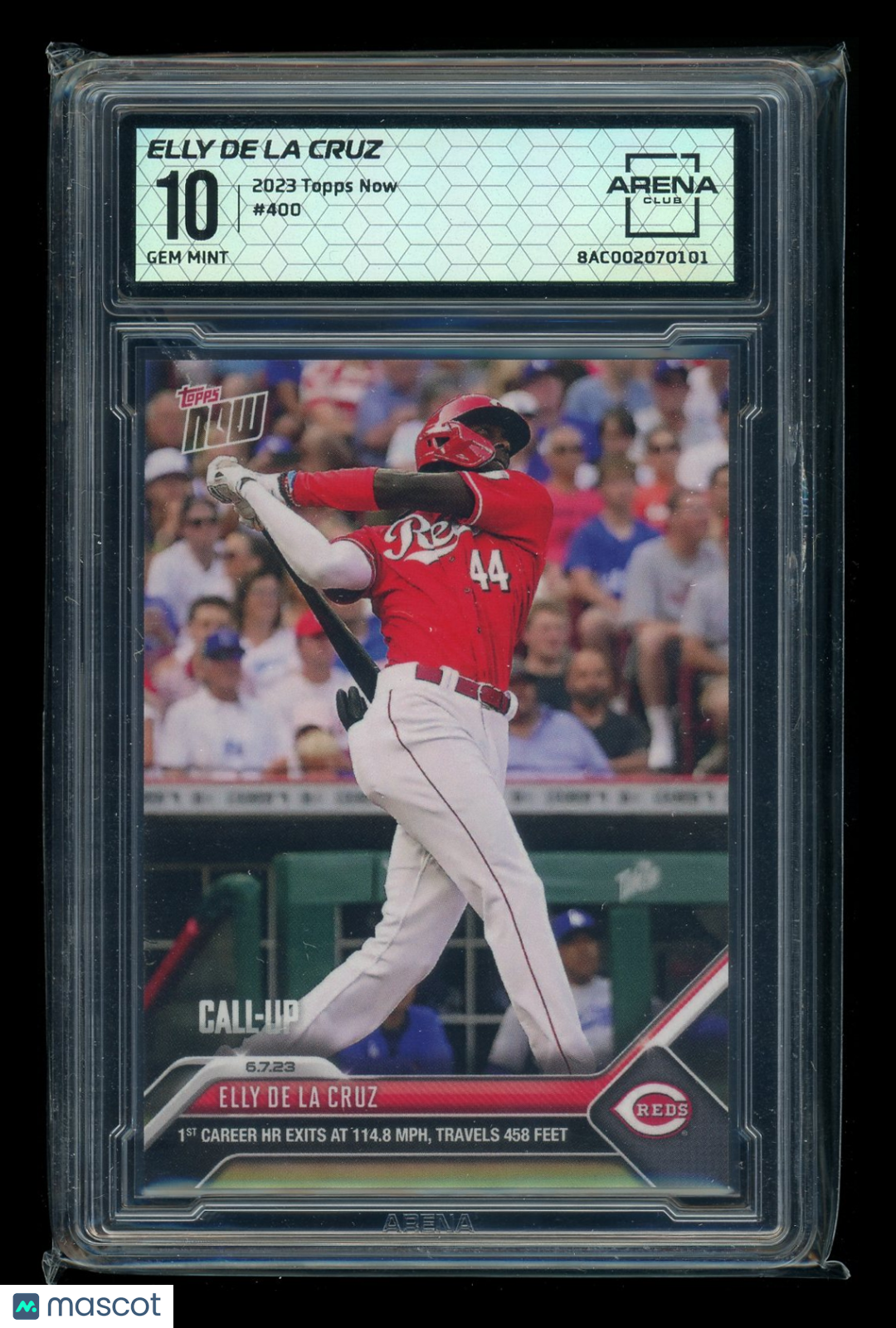 2023 Topps Now Elly De La Cruz #400 Baseball Arena Club 10